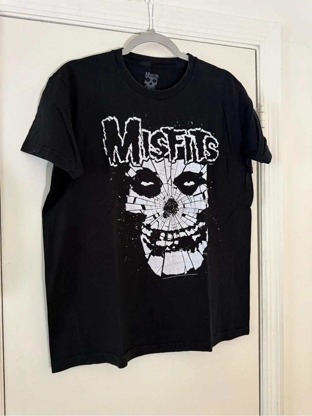 Misfits Black Graphic Band Tee Size Large